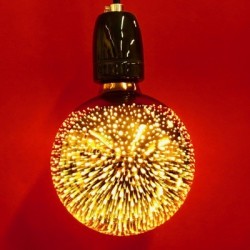Ampoules decoratives LED dorées COSMOS