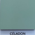 peinture mate a la caseine celadon