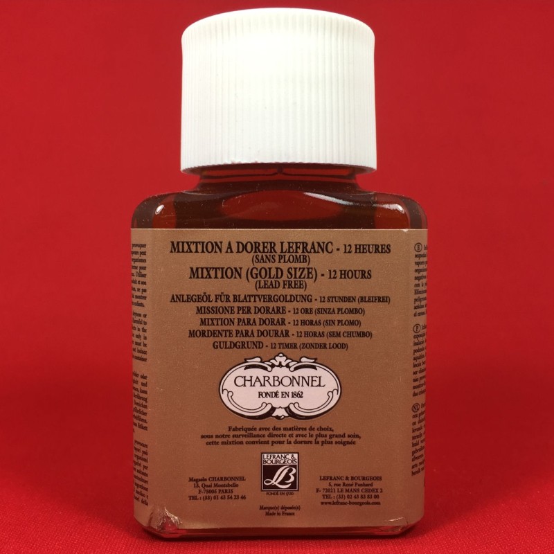 Mixtion à L’eau Lefranc Pour Dorure à La Feuille D’or – ML.118